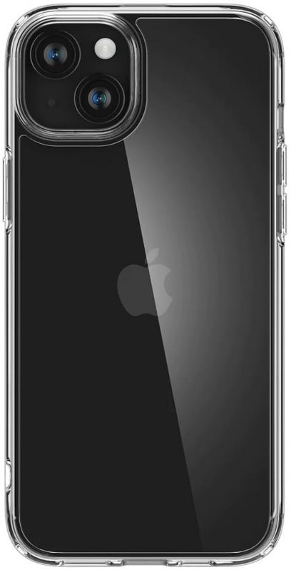 Чохол Spigen для Apple iPhone 15 Crystal Hybrid, Crystal Clear