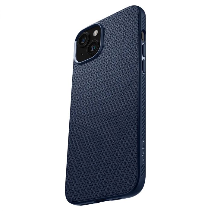 Чохол Spigen для Apple iPhone 15 Plus Liquid Air, Navy Blue