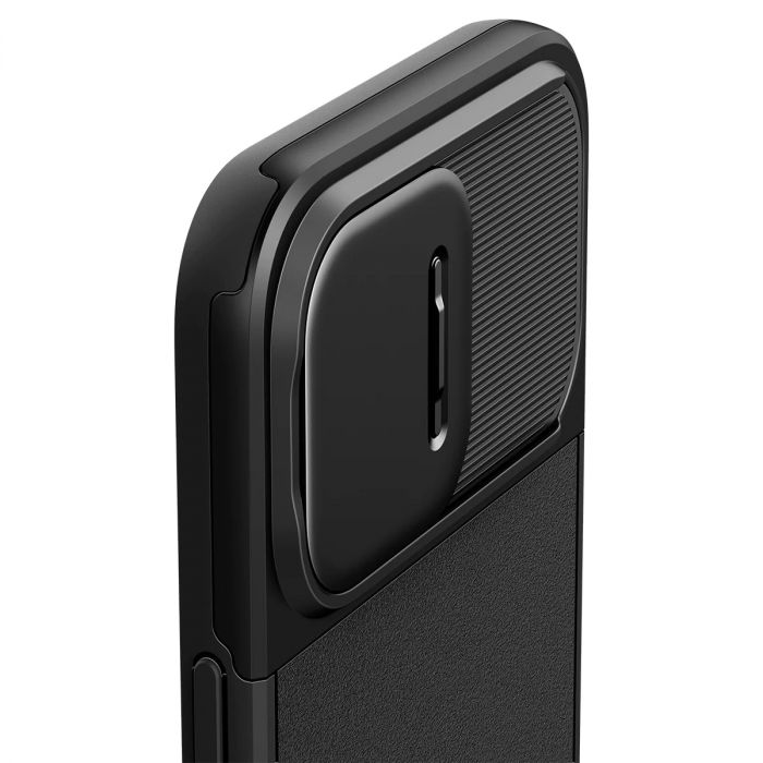 Чохол Spigen для Apple iPhone 15 Pro Max Optik Armor MagFit, Black