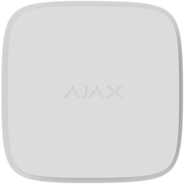 Пожежний датчик аналізу чадного газу Ajax FireProtect 2 RB CO, змінна батарея, jeweller, бездротовий, білий