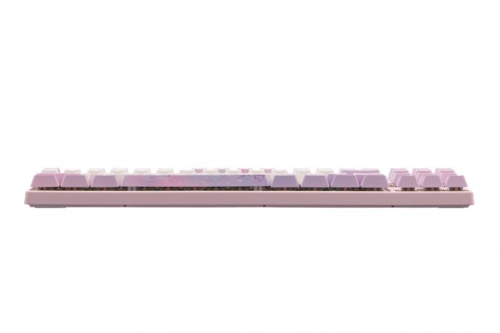 Клавіатура механічна Varmilo VED87 Dreams On Board 87Key, Cherry Mx Red, BT/USB-A, EN, No Led, рожевий