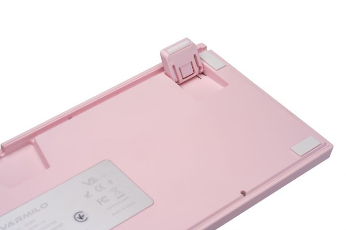 Клавіатура механічна Varmilo VED87 Dreams On Board 87Key, Cherry Mx Red, BT/USB-A, EN, No Led, рожевий