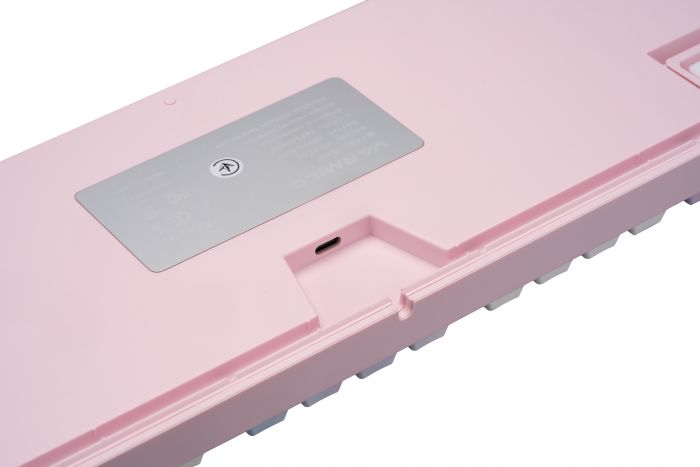Клавіатура механічна Varmilo VED87 Dreams On Board 87Key, Cherry Mx Red, BT/USB-A, EN, No Led, рожевий