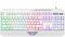 Клавіатура мембранна 2E GAMING KG315 110key, USB-A, EN/UA, RGB, білий
