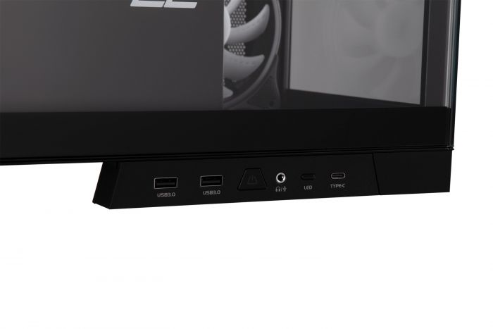 Корпус 2E GAMING Fantom GK701B без БЖ 2xUSB3.0, 1xUSBType-C, 4x120мм ARGB, VGA 400мм, LCS ready, контролер з пультом, TG Side/Front Panel, mATX, чорний