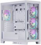 Корпус 2E GAMING Fantom GK701W без БЖ 2xUSB3.0, 1xUSBType-C, 4x120мм ARGB, VGA 400мм, LCS ready, контролер з пультом, TG Side/Front Panel, mATX, білий
