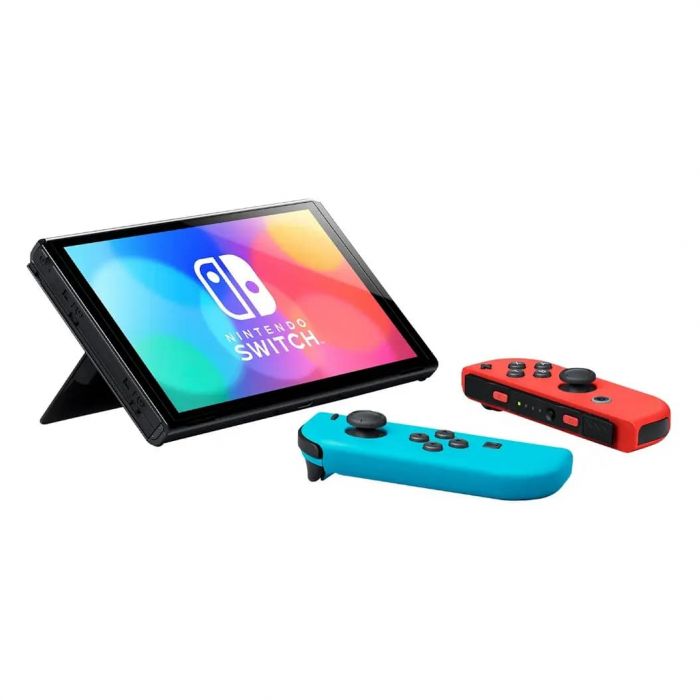 Ігрова консоль Nintendo Switch OLED (червоний та синій)