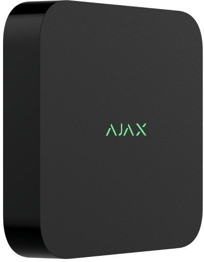 Мережевий відеореєстратор Ajax NVR, 8 каналів, jeweller, чорний