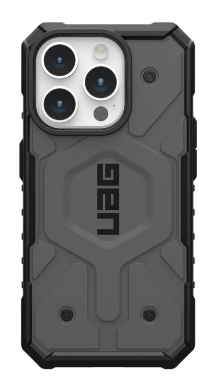Чохол UAG для Apple iPhone 15 Pro Pathfinder Magsafe, Silver