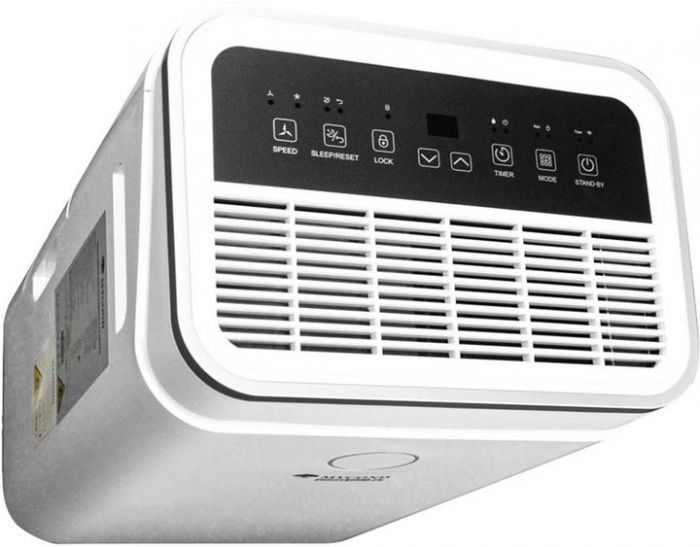 Осушувач повітря Mycond Roomer Smart 25 побутовий, 25л.на добу, 180м3/год, 50м2, дисплей, ел. кер-ня, Wi-Fi, таймер, авто вимк., білий