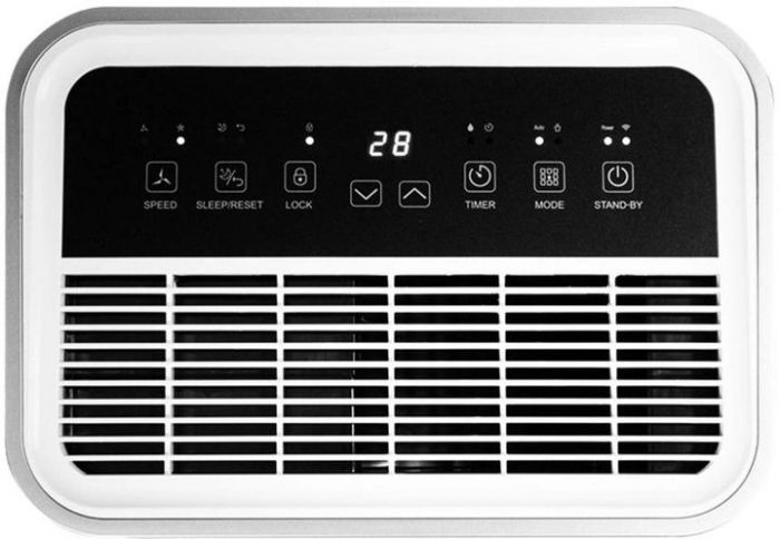 Осушувач повітря Mycond Roomer Smart 25 побутовий, 25л.на добу, 180м3/год, 50м2, дисплей, ел. кер-ня, Wi-Fi, таймер, авто вимк., білий