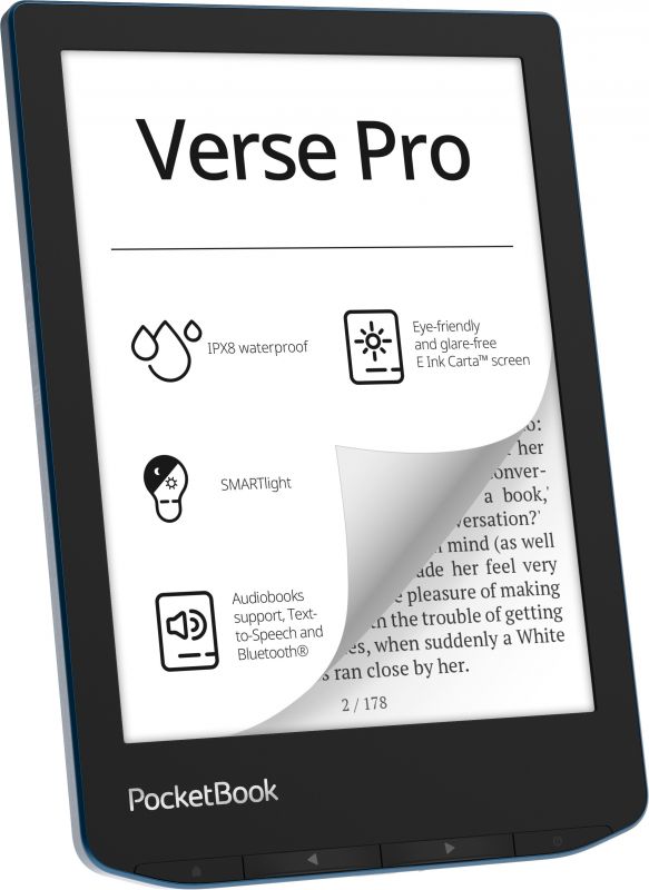 Електронна книга PocketBook 634, Azure