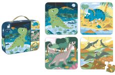 Набір з 4 пазлів Janod Діно