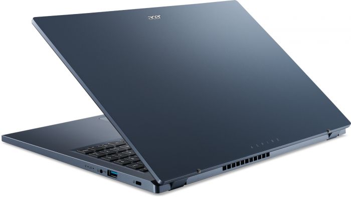 Ноутбук Acer Aspire 3 A315-24P 15.6" FHD IPS, AMD R3-7320U, 8GB, F256GB, UMA, Lin, блакитний