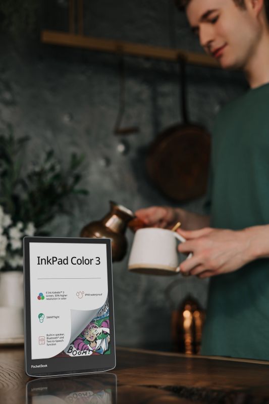 Електронна книга PocketBook 743C InkPad Color 3, Stormy Sea