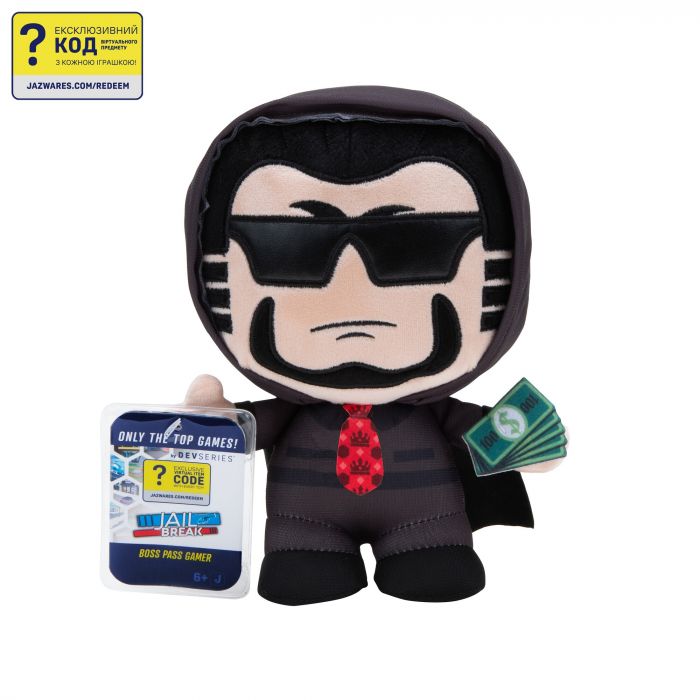 М'яка ігрaшка DevSeries Collector Plush Jailbreak: Boss Pass Gamer