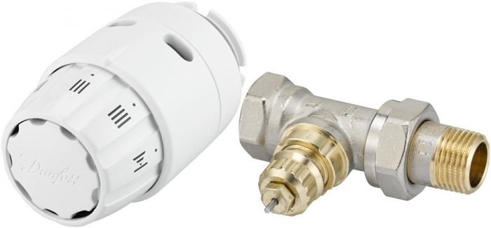 Комплект термостатичний Danfoss RA-FN + RAS-C2, 1/2", RA, прямий