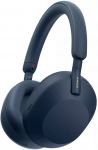 Навушники Over-ear Sony WH-1000XM5 BT 5.2, ANC, Hi-Res, AAC, LDAC, Wireless, Mic, Синій