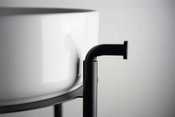 Консоль Deante Silia під раковину, окремо стояча, чорний