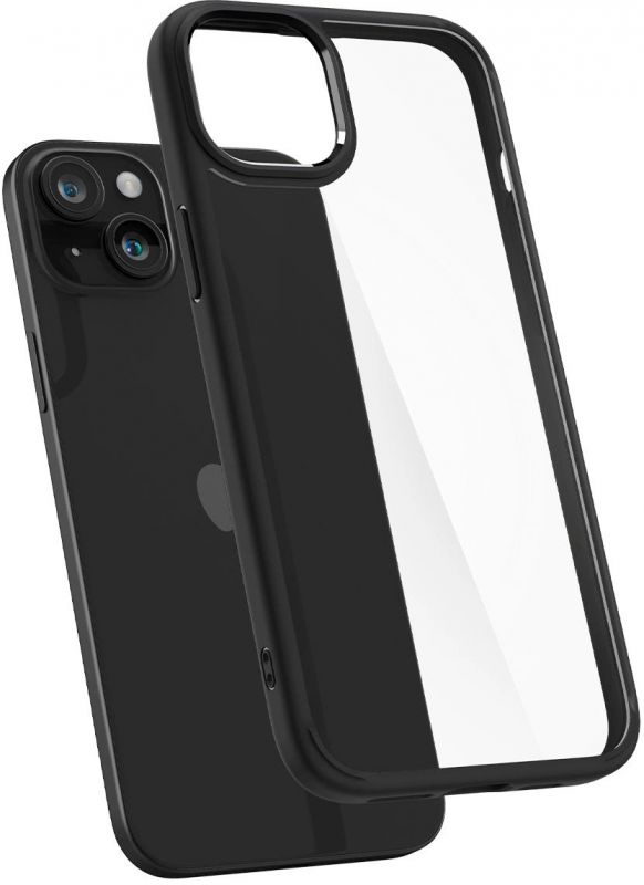 Чохол Spigen для Apple iPhone 15 Ultra Hybrid, Matte Black