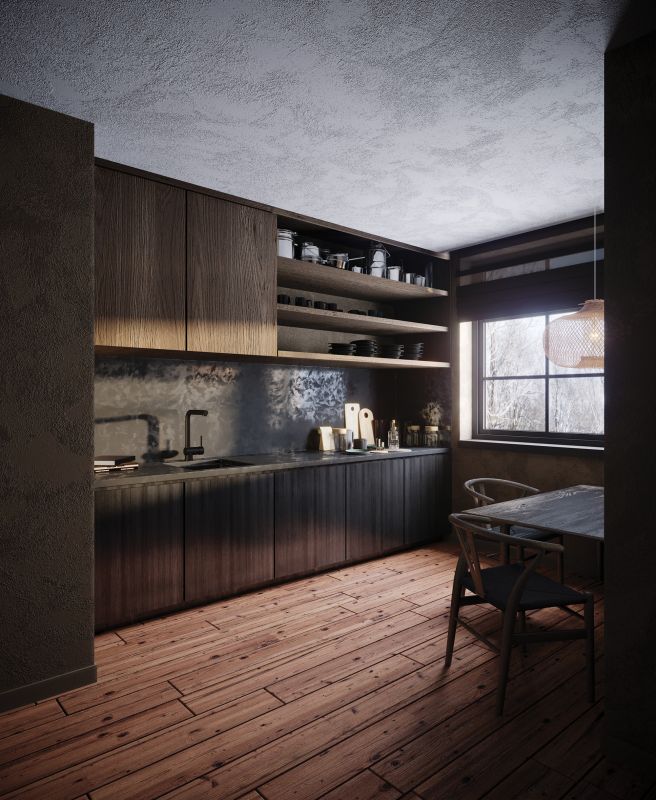 Змішувач для кухні Deante Aster, довж.виливу - 209мм, витяжний, 1важіль, чорний