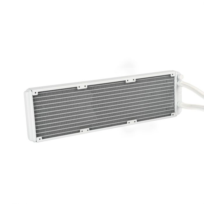 Система рідинного оxолодження SilverStone Perma Frost Premium PF360W-ARGB-V2,  LGA1700, 2066, 2011, 1200, 115x, AM5, AM4, FM1, FM2, TDP300W, білий