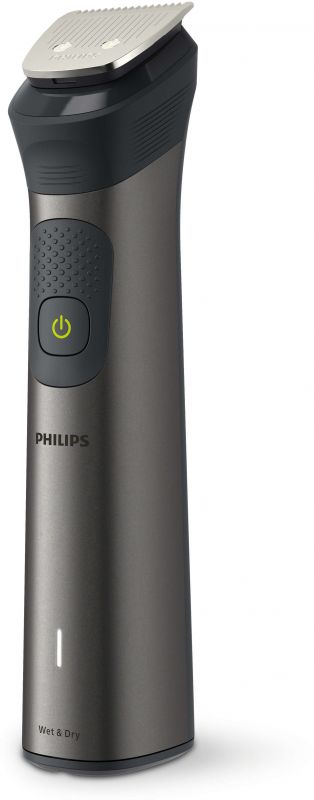 Тример Philips All-in-One Series 7000, для бороди, вусів, носа, голови та тіла, акум., насадок-12, сталь, сірий