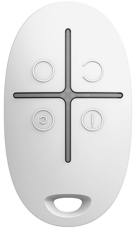 Комплект охоронної сигналізації Ajax StarterKit, hub, motionprotect, doorprotect, spacecontrol, jeweller, бездротовий, білий (20288.56.WH1)