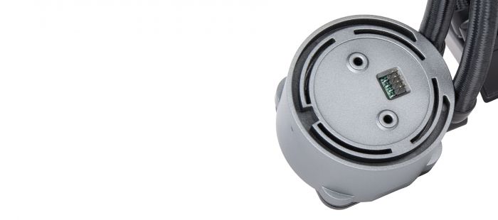 Комплект вентиляторів для системи рідинного оxолодження IceMyst IMF70-ARGB, 70мм, 2800rpm, 4pin 28.2dBa, чорний