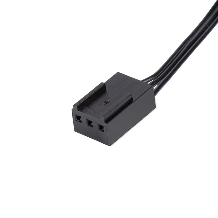 Корпусний вентилятор SilverStone Vista VS120B-F, 120мм, 1500rpm, 3pin 23.1dBa, чорний