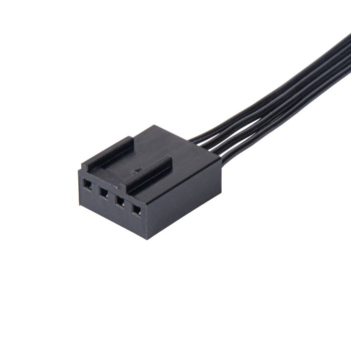 Корпусний вентилятор SilverStone Vista VS120B, 120мм, 2000rpm, 4pin PWM, 30.6dBa, чорний