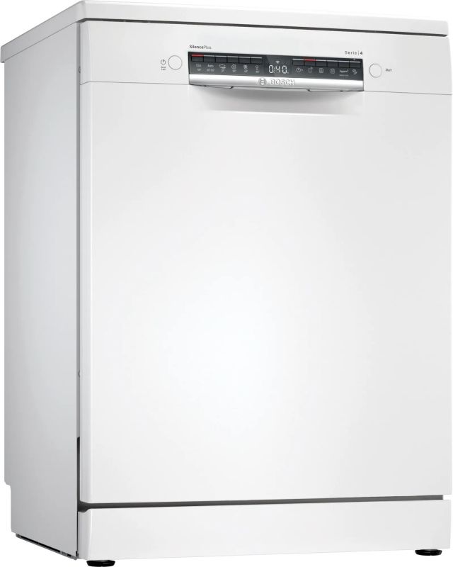 Посудомийна машина Bosch, 12компл., A+, 60см, дисплей, 3й кошик, білий
