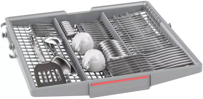 Посудомийна машина Bosch, 12компл., A+, 60см, дисплей, 3й кошик, білий