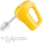 Міксер Sencor ручний, 200Вт, насадки -2, турборежим, 5 швидкостей, жовтий