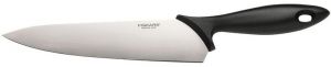 Кухонний ніж кухарський Fiskars Essential, 21,4 см, нержавіюча сталь, пластик