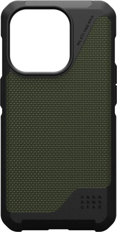 Чохол UAG для Apple iPhone 15 Pro Max Metropolis LT Magsafe, Kevlar Olive