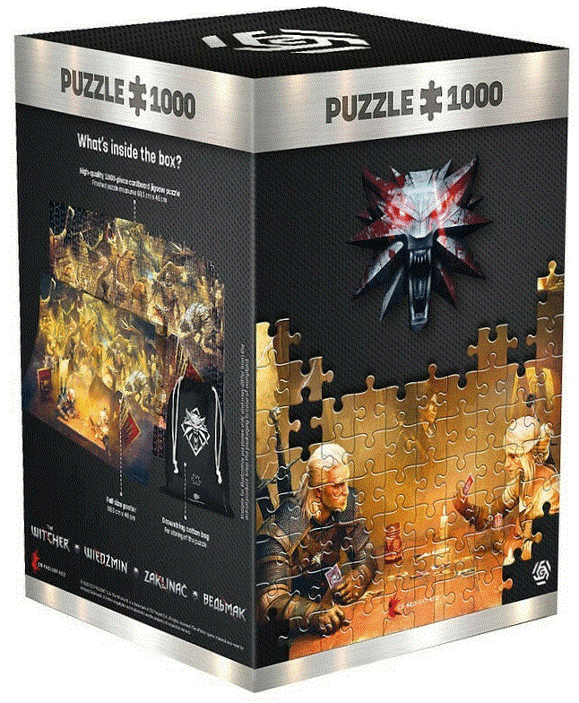 Пазл Witcher: Playing Gwent puzzles 1000 ел.