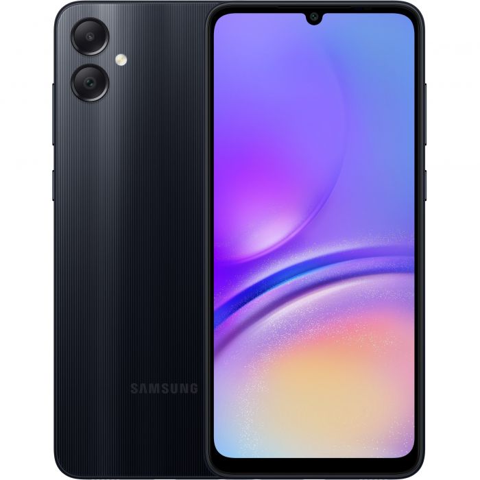 Смартфон Samsung Galaxy A05 (A055) 6.7" 4/64ГБ, 2SIM, 5000мА•год, чорний