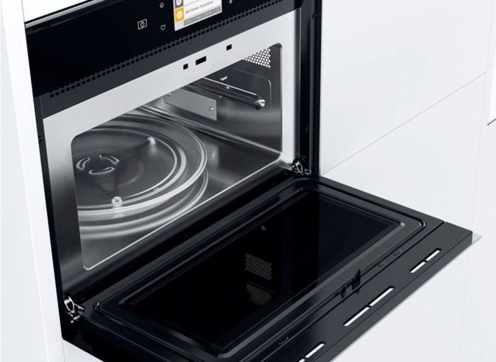 Мікрохвильова піч Whirlpool вбудована, 40л, електронне упр., 900Вт, гриль, дисплей, конвекція, чорний
