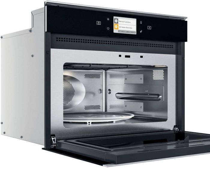 Мікрохвильова піч Whirlpool вбудована, 40л, електронне упр., 900Вт, гриль, дисплей, конвекція, чорний