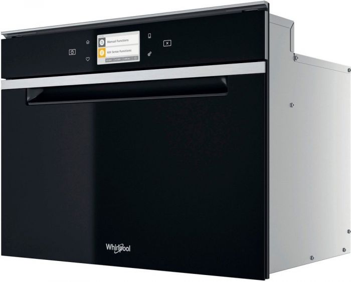 Мікрохвильова піч Whirlpool вбудована, 40л, електронне упр., 900Вт, гриль, дисплей, конвекція, чорний