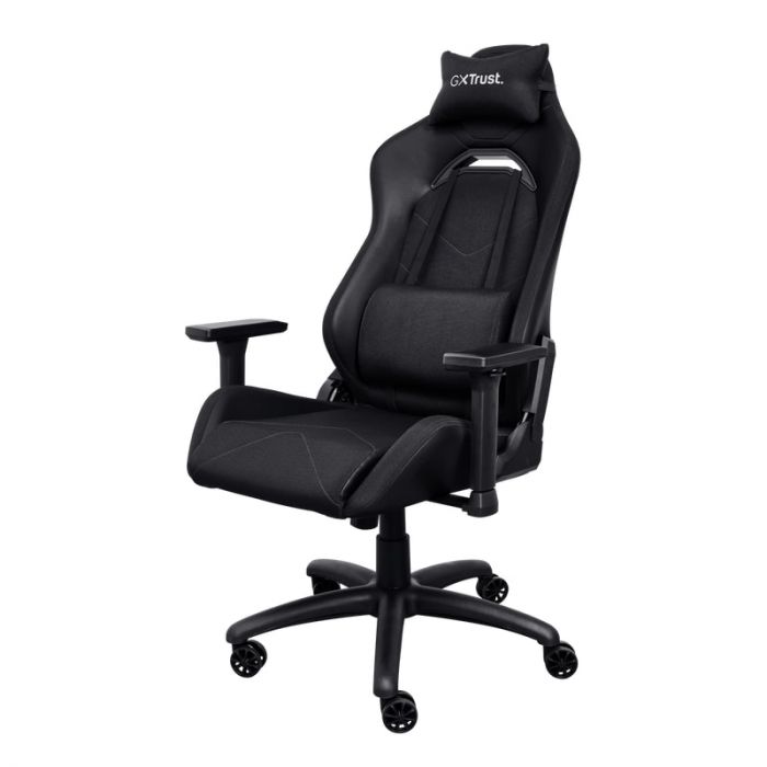 Крісло Trust GXT714 Ruya ECO, ПУ шкіра, 3D-Armrests, чорний