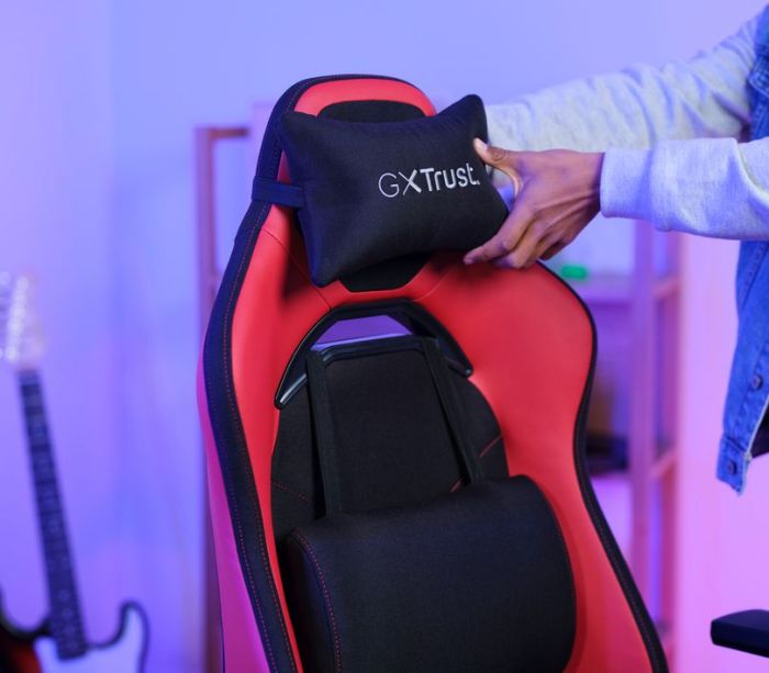 Крісло Trust GXT714R RUYA ECO, Червоний