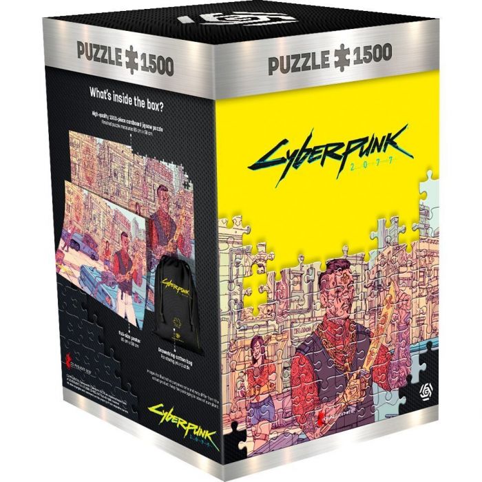 Пазл Cyberpunk 2077: Valentinos puzzles 1500 ел. ел.