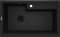 Мийка кухонная Deante Eridan, граніт, прямокутник, без крила, 800х500х214мм, чаша - 1, врізна, графіт металік