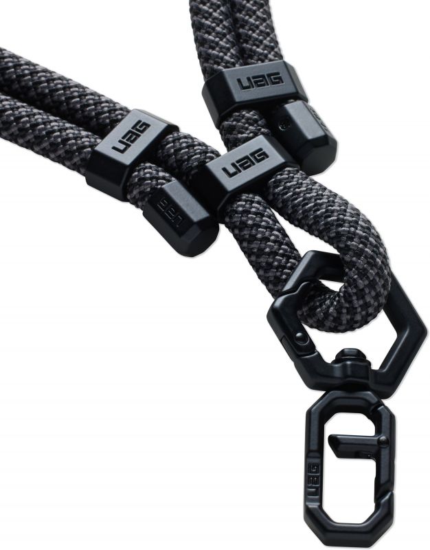 Ремінець через плече UAG для смартфона Civilian(10мм), Graphite/Black