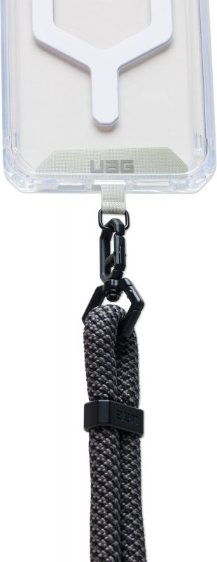 Ремінець через плече UAG для смартфона Civilian(10мм), Graphite/Black