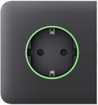 Бічна панель для вбудованої розетки Ajax SideCover for Outlet smart, Jeweler, бездротова, graphite