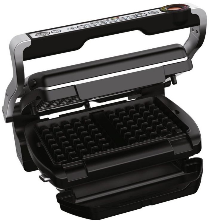 Форма для випікання вафель для грилів Optigrill+, алюміній, чорний