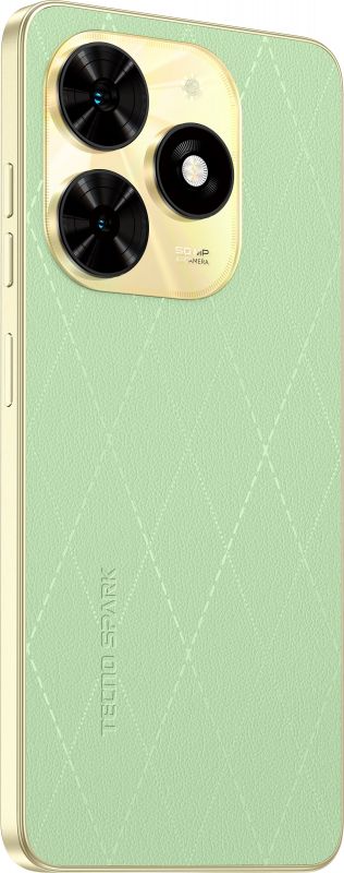 Смартфон TECNO Spark 20C (BG7n) 6.56" 8/128ГБ, 2SIM, 5000мА•год, Magic Skin Green